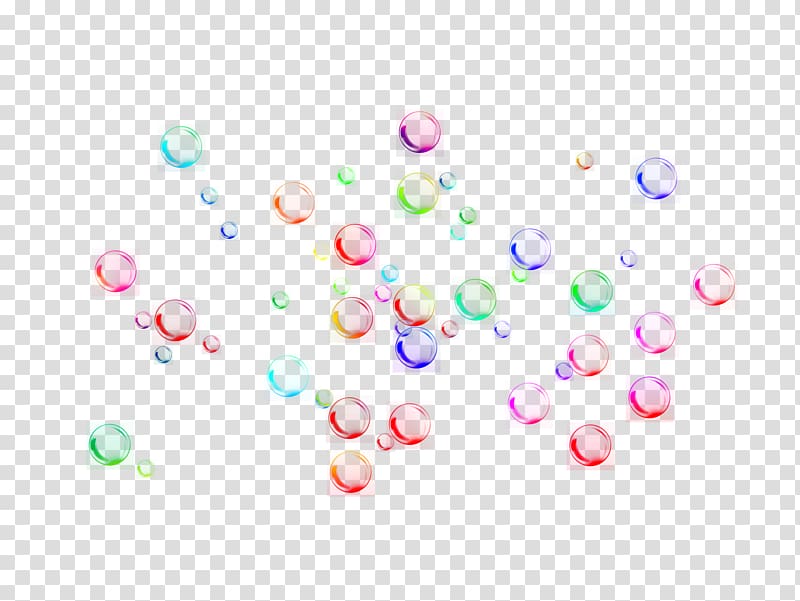 assorted-color bubbles illustration, Bubble Computer file, Colorful bubbles transparent background PNG clipart