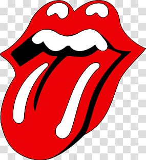Rolling Stone logo, The Rolling Stones Tongue Logo transparent background PNG clipart