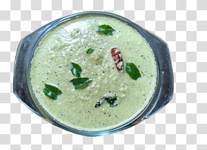 Coconut chutney Uttapam Vada Dosa, idly transparent background PNG clipart thumbnail