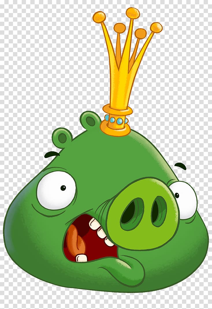 Angry Birds Epic Angry Birds Go! Bad Piggies Domestic pig The Pig King, Fat Pig transparent background PNG clipart