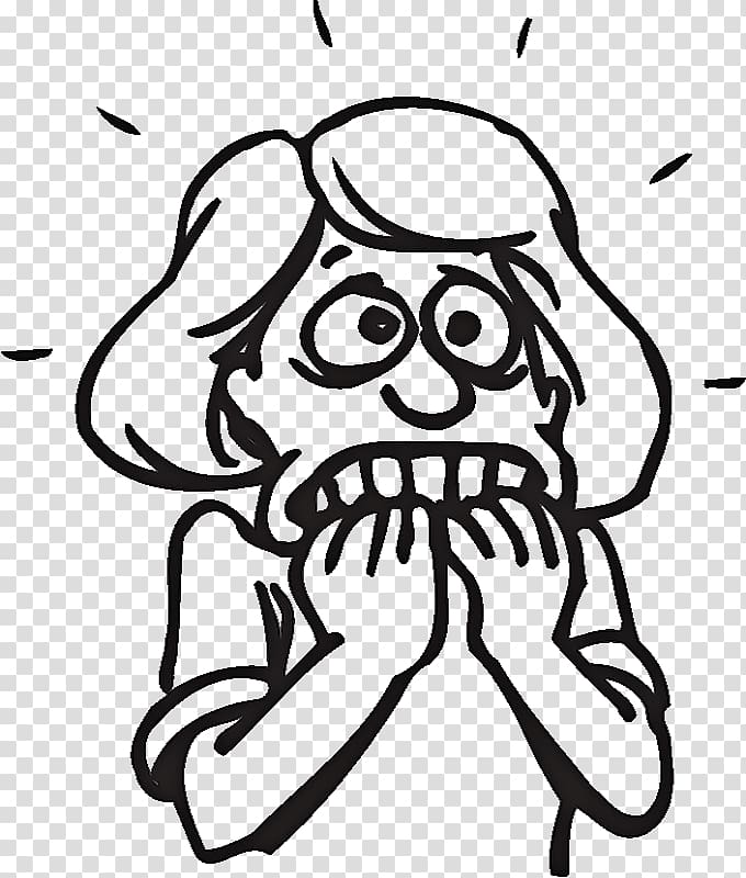 Scared Face Clipart