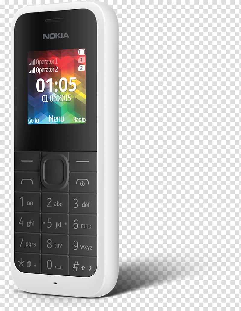 Feature phone Smartphone Nokia 105 (2017) Nokia 108, smartphone transparent background PNG clipart