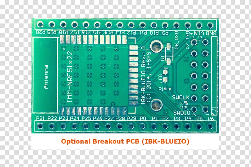 Microcontroller Breadboard Computer hardware Hardware Programmer Electronics, bluetooth low energy transparent background PNG clipart