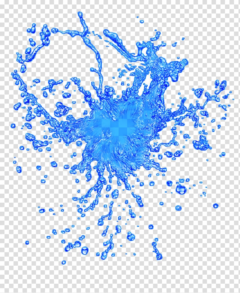 Blue Water Drop, Blue water droplets transparent background PNG clipart