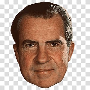 man's face, Richard Nixon transparent background PNG clipart