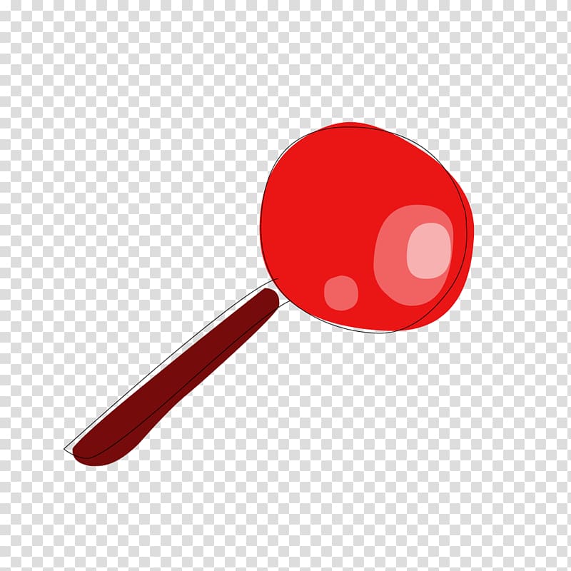Lollipop Illustration, Red lollipop transparent background PNG clipart