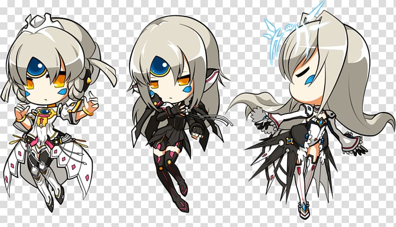 Elsword EVE Online Chibi Character, Chibi transparent background PNG clipart