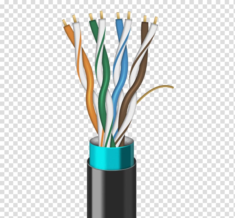 Category 5 cable Twisted pair Cavo FTP Category 6 cable Network Cables, others transparent background PNG clipart
