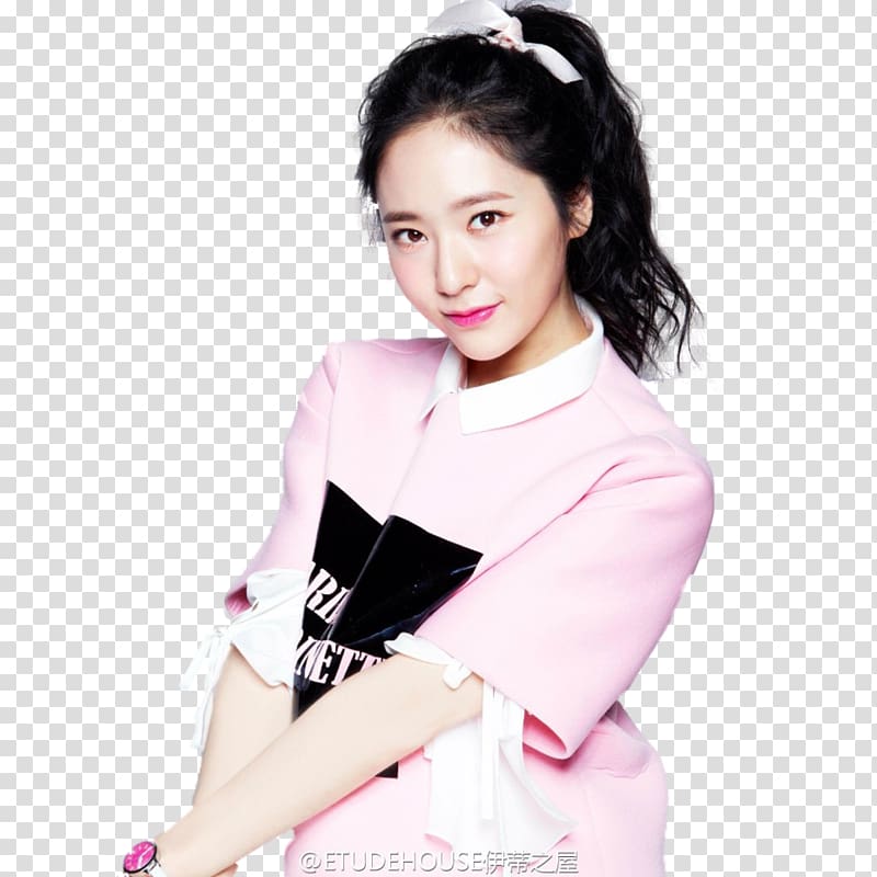 Krystal Jung South Korea f(x) K-pop Etude House, amber transparent background PNG clipart