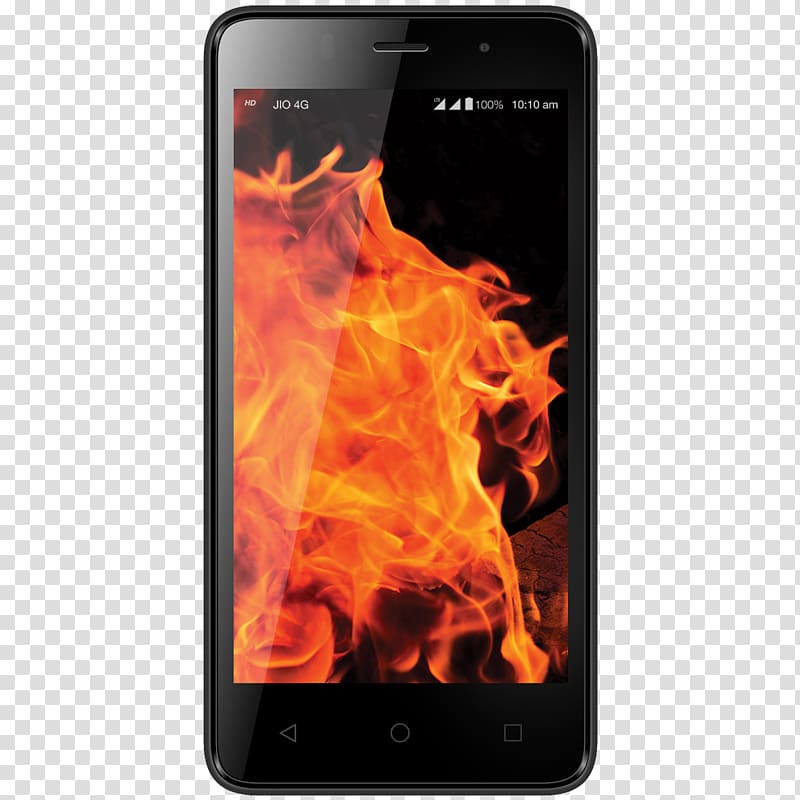 LYF Mobile Phones Smartphone Jio 4G, temper transparent background PNG clipart