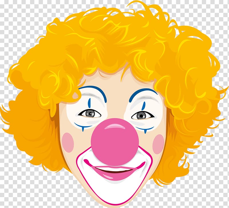 Head of a clown Krusty the Clown , clown transparent background PNG clipart