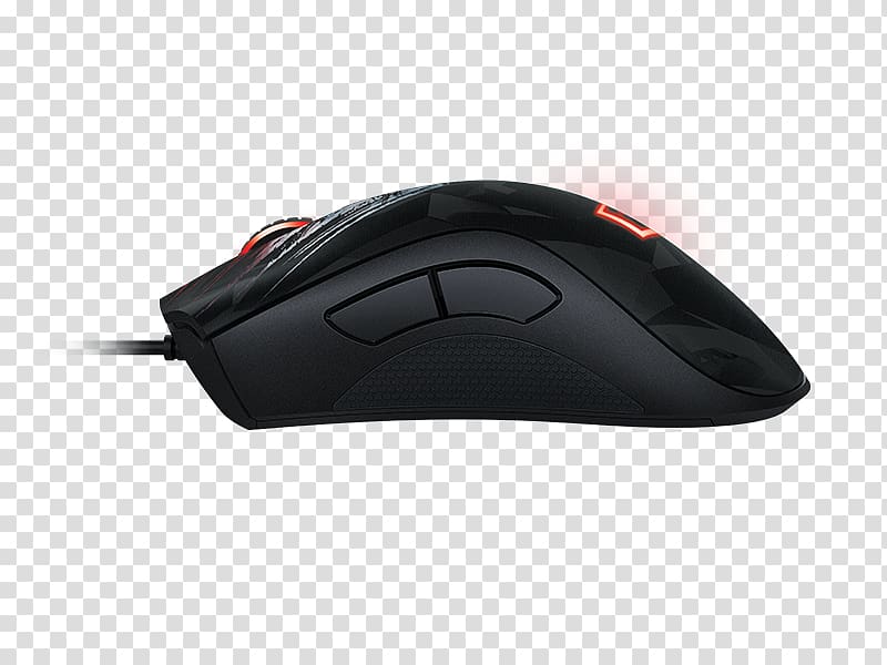 Computer mouse Razer Inc. Acanthophis Razer DeathAdder Elite Gamer, Computer Mouse transparent background PNG clipart