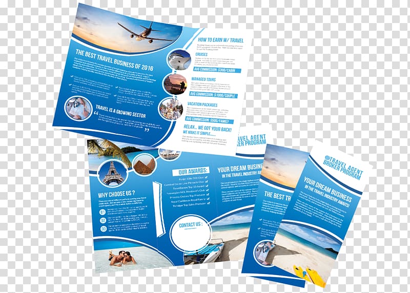 Advertising Brand Water, trifold flyer transparent background PNG clipart