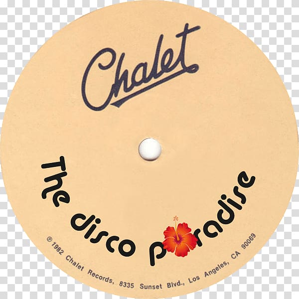 The Disco Paradise Brand Unidisc Music Record label Font, chalet transparent background PNG clipart