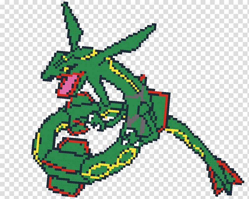 Pokémon Coloring book Mewtwo Rayquaza, pixel art pokemon rayquaza transparent background PNG clipart
