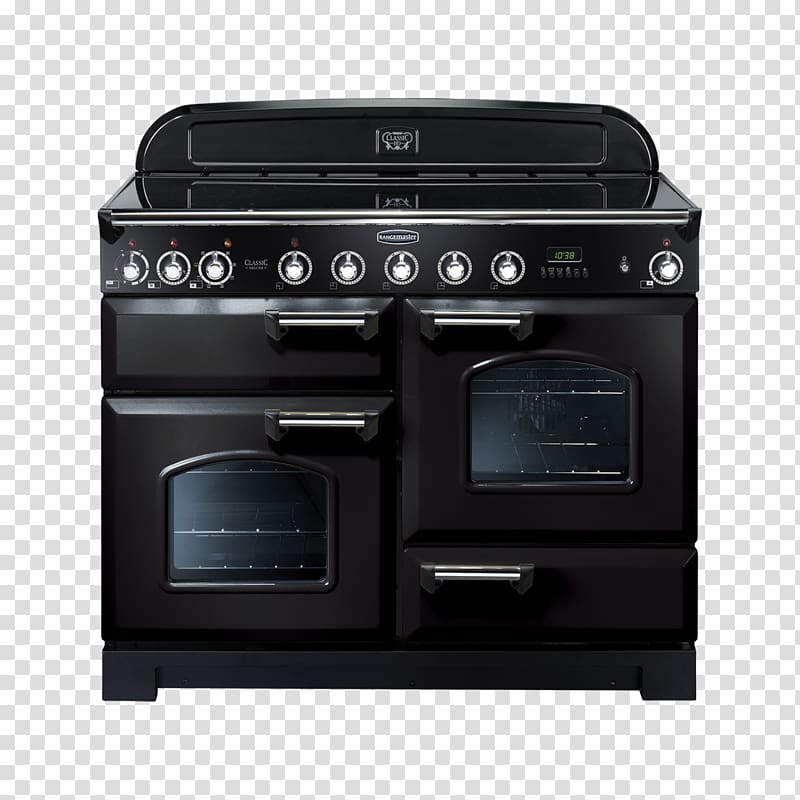 Rangemaster Classic Deluxe 110 Dual Fuel Rangemaster Classic Deluxe 110, Ceramic Cooking Ranges Induction cooking Aga Rangemaster Group, electric stove transparent background PNG clipart