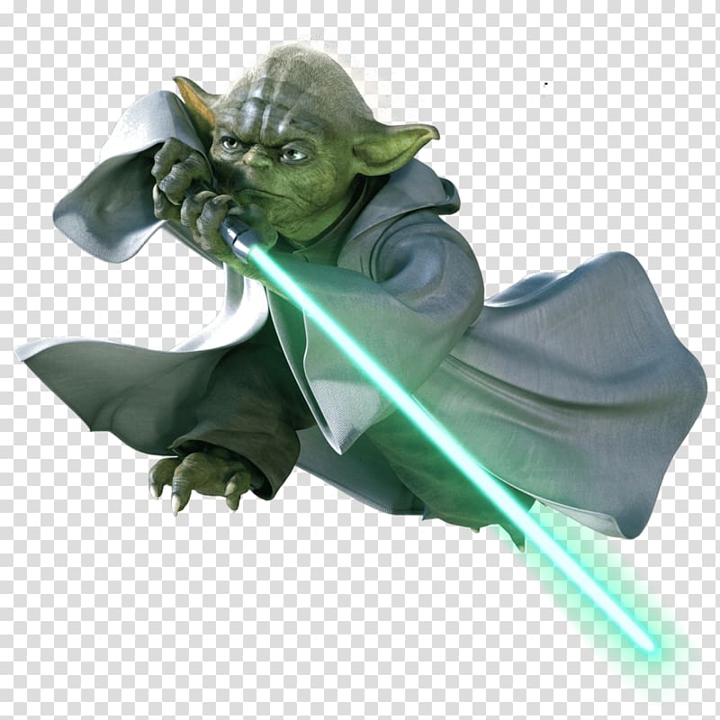 Master Yoda , Yoda Flying transparent background PNG clipart