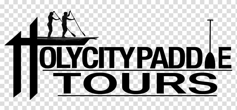 Folly Beach Standup paddleboarding Holy City Paddle Tours Logo, holy city transparent background PNG clipart