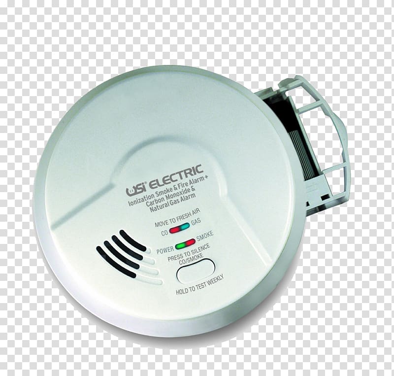 Smoke detector Fire alarm system Alarm device Carbon monoxide detector, smoke detector transparent background PNG clipart