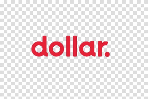 dollar. text screenshot, Dollar Rent A Car Logo transparent background PNG clipart