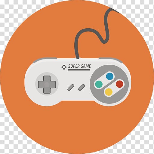 gray Super Game controller , computer electronic device brand game controller, Gamepad transparent background PNG clipart