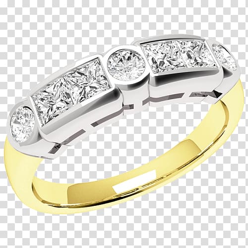 Wedding ring Diamond cut Ruby Princess cut, 10k black gold rings transparent background PNG clipart