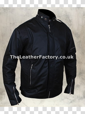 Leather jacket Hoodie Sleeve, sheep suede coat transparent background PNG clipart thumbnail