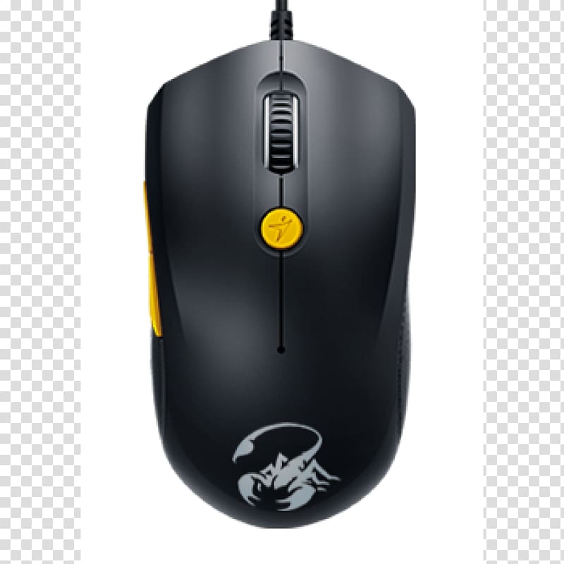 Computer mouse Computer keyboard USB Genius GX Gaming Scorpion M8-610 Black Mouse Gamer, Computer Mouse transparent background PNG clipart