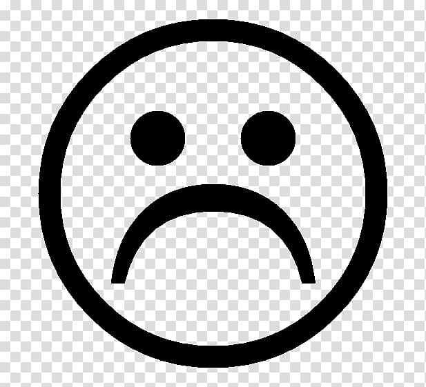Sadness Face Smiley , Face transparent background PNG clipart