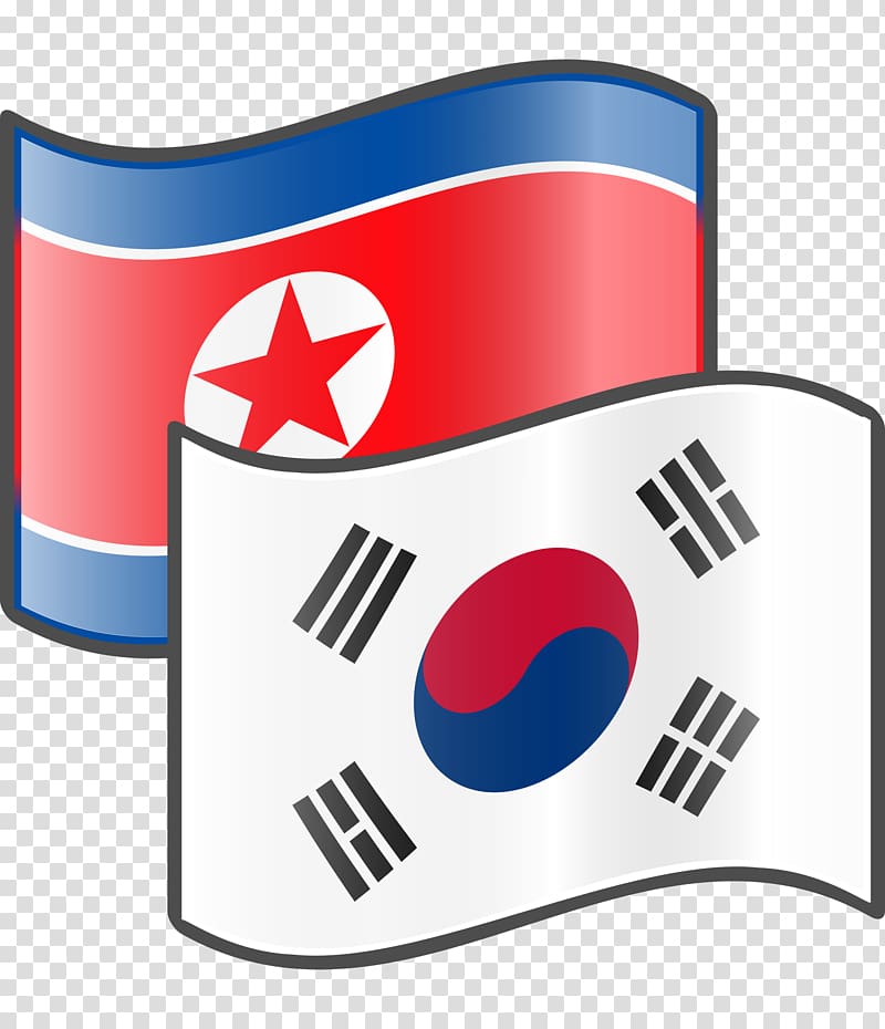 Flag of South Korea North Korea Korean War 2018 inter-Korean summit, korea flag transparent background PNG clipart