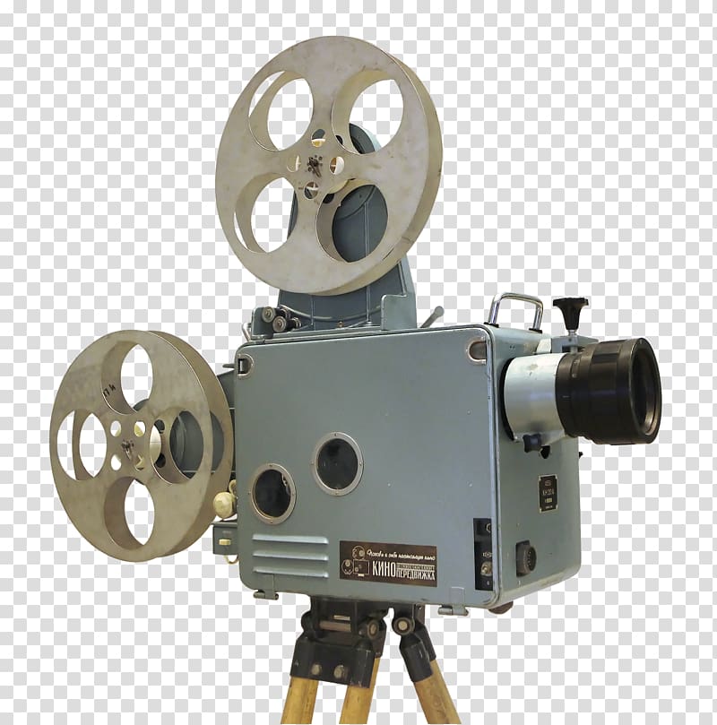 Movie projector Cinema Overhead projector Film, camera transparent background PNG clipart