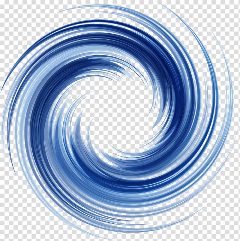 blue wave , Vortex Adobe Illustrator Illustration, Blue vortex lines transparent background PNG clipart