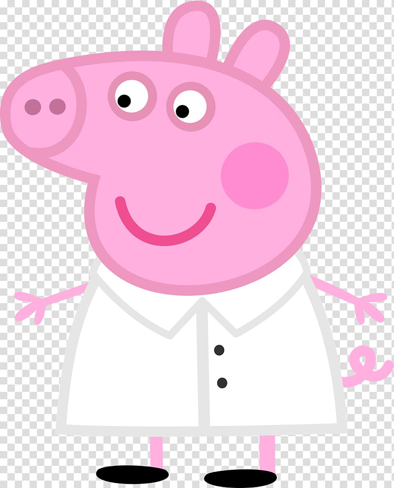Daddy Pig George Pig, PEPPA PIG transparent background PNG clipart