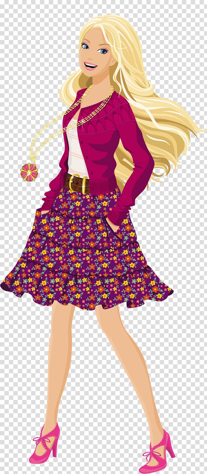 Barbie transparent background PNG clipart