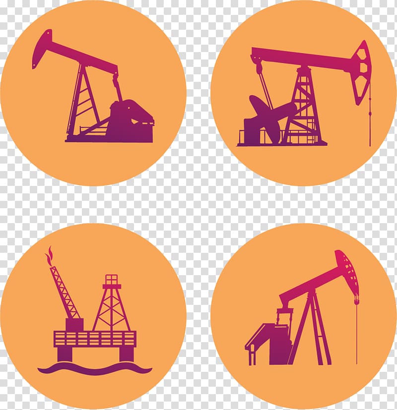 Petroleum Logo Oil field Drilling rig, Oil field exploitation, LOGO transparent background PNG clipart