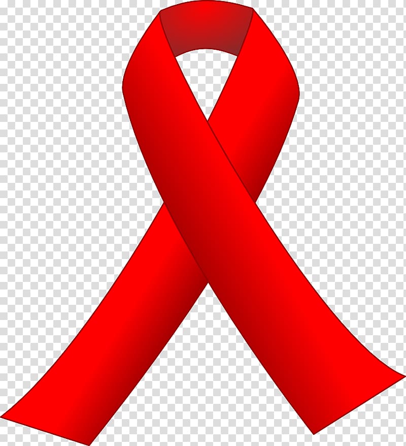 Red ribbon Awareness ribbon , ribbon transparent background PNG clipart