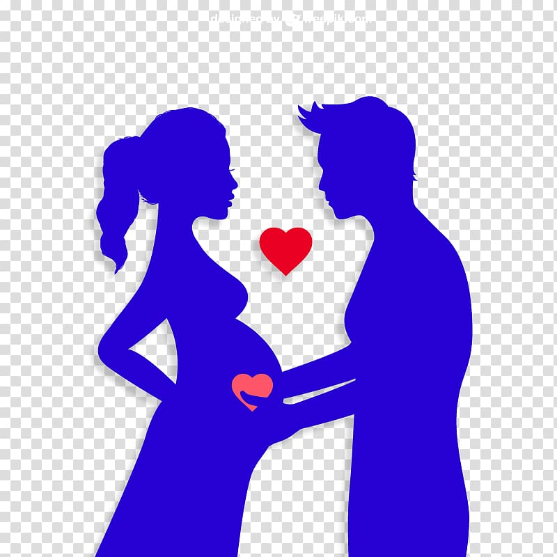 man holding woman's belly , Pregnancy Woman Adobe Illustrator, pregnant transparent background PNG clipart