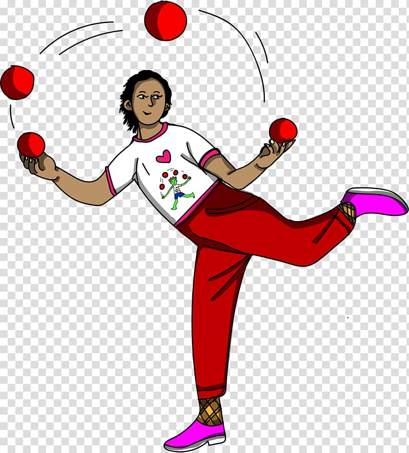 Santa Cruz Juggling Drawing , Juggling transparent background PNG clipart