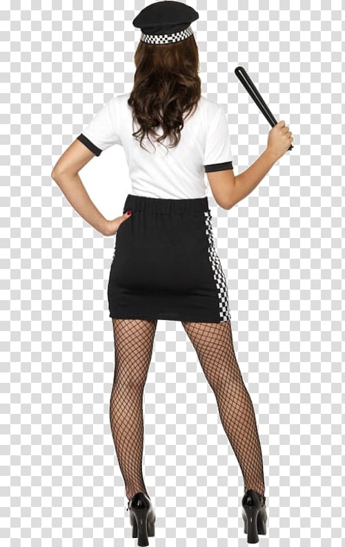 Police officer Costume party Clothing Smiffys, silver chunky heel shoes for women transparent background PNG clipart