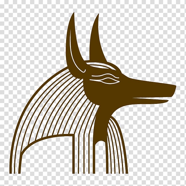 Mythologie égyptienne Anubis Ancient Egypt Sticker Egyptian language, Anubis transparent background PNG clipart