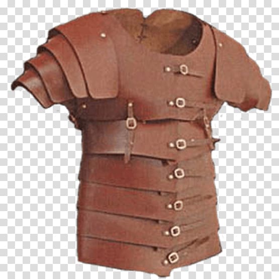 Lorica segmentata Roman military personal equipment Muscle cuirass Lorica hamata, roman soldier transparent background PNG clipart