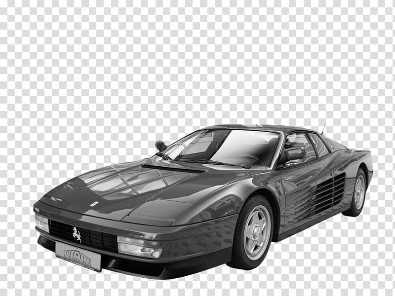 Ferrari Testarossa Ferrari TR Car Convertible, car transparent background PNG clipart