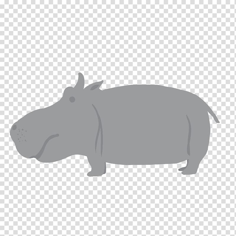 Hippopotamus Animal Mammal, kaba transparent background PNG clipart