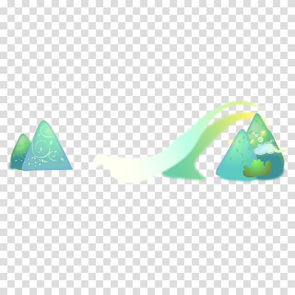 Cartoon Animation , The mountains Free cartoon pull material transparent background PNG clipart