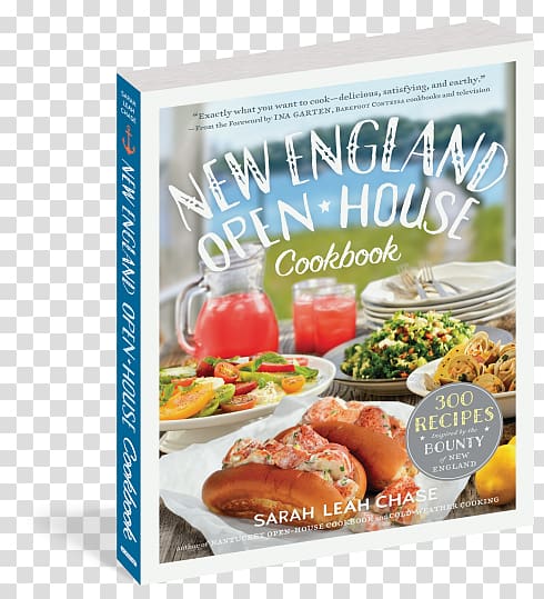 New England Open-House Cookbook: 300 Recipes Inspired by New England\'s Farms, Dairies, Restaurants, and Food Purveyors Nantucket open-house cookbook Cold-weather cooking, gorgeous desk calendar transparent background PNG clipart