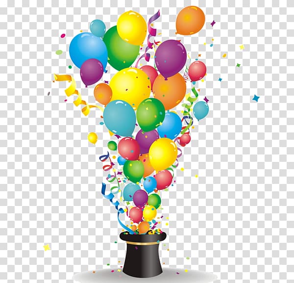 Ballons d'anniversaire png : 7 - Birthday balloons png