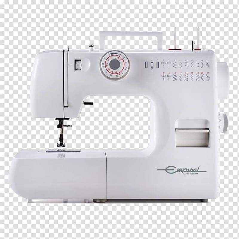 Sewing Machines Empisal Expression 889 Stitch, Sew Machine transparent background PNG clipart