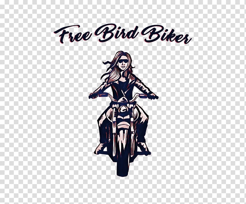 Free Bird Motorcycle Lynyrd Skynyrd Bird of prey, biker transparent background PNG clipart
