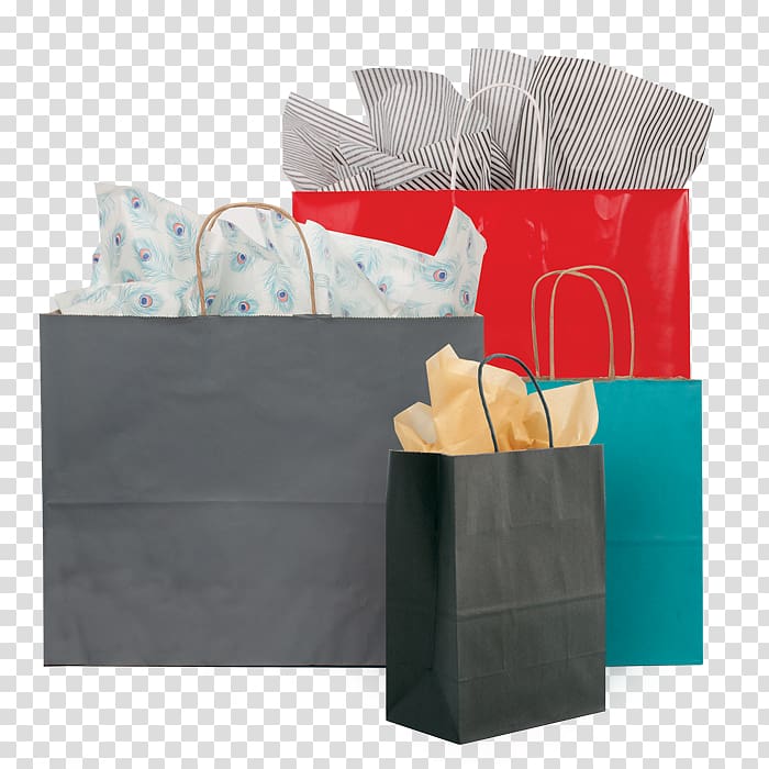 Paper Packaging and labeling Box Gift Wrapping Shopping Bags & Trolleys, colored paper transparent background PNG clipart
