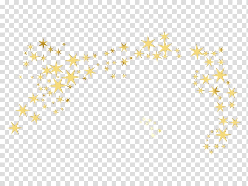 yellow stars illustration, Star Web browser Digital , sparkle transparent background PNG clipart
